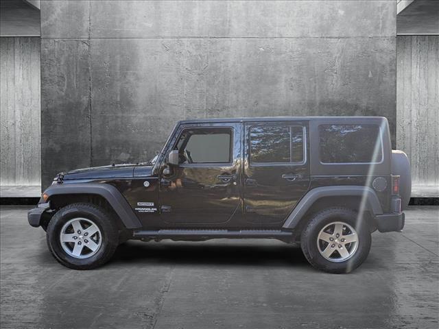 used 2016 Jeep Wrangler Unlimited car, priced at $18,587