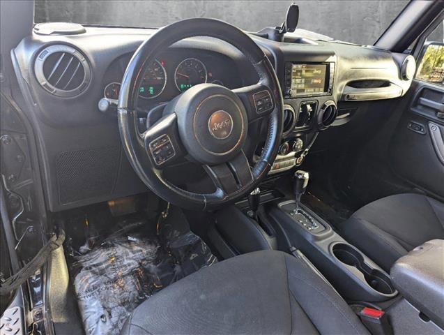 used 2016 Jeep Wrangler Unlimited car, priced at $18,587