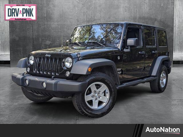 used 2016 Jeep Wrangler Unlimited car, priced at $18,987