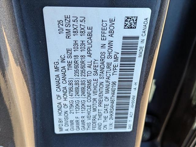 new 2026 Honda CR-V car, priced at $36,100