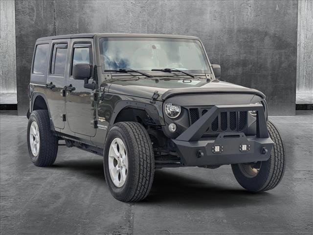 used 2015 Jeep Wrangler Unlimited car, priced at $20,992