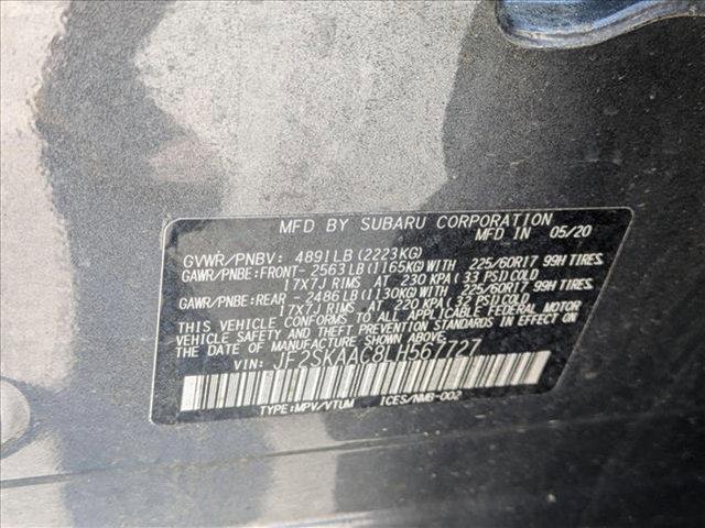 used 2020 Subaru Forester car, priced at $11,987