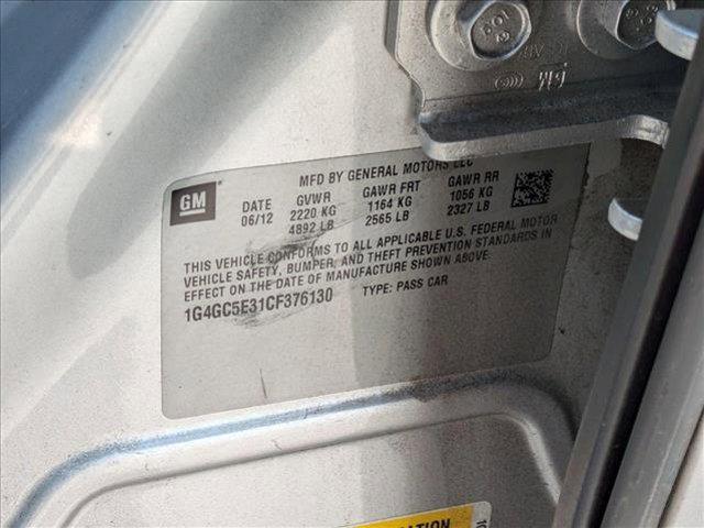 used 2012 Buick LaCrosse car, priced at $7,678