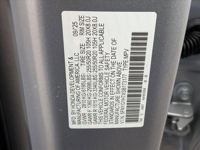 new 2025 Honda Pilot car, priced at $51,095