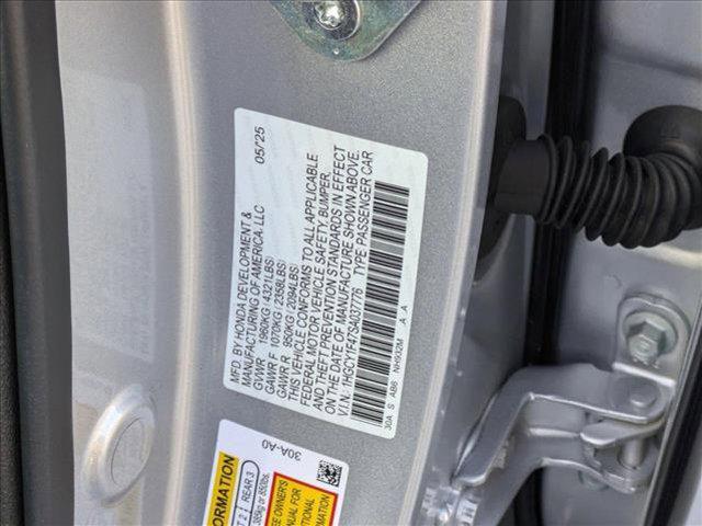 new 2025 Honda Accord car, priced at $31,710