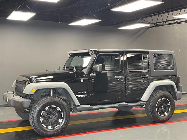 used 2012 Jeep Wrangler Unlimited car, priced at $12,850