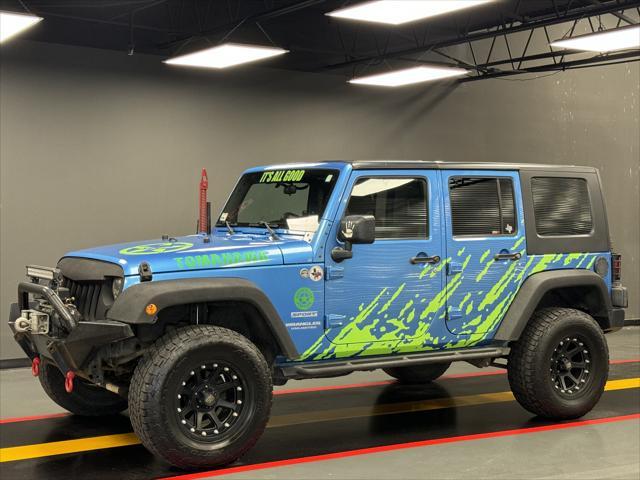 used 2010 Jeep Wrangler Unlimited car, priced at $16,850