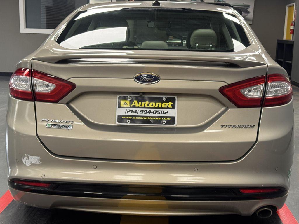 used 2015 Ford Fusion Energi car, priced at $6,995