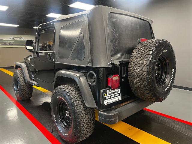 used 2005 Jeep Wrangler car, priced at $9,995