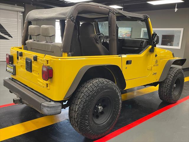 used 2004 Jeep Wrangler car, priced at $11,995