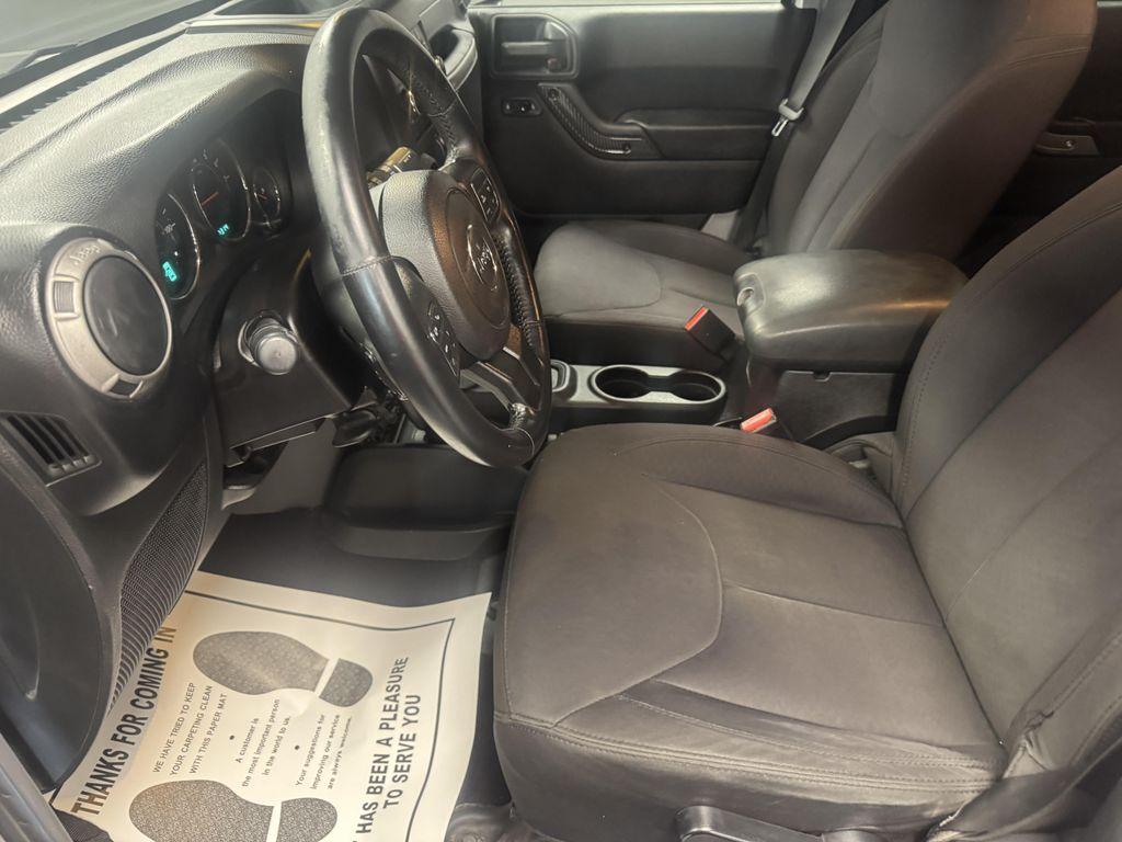 used 2014 Jeep Wrangler Unlimited car, priced at $10,999
