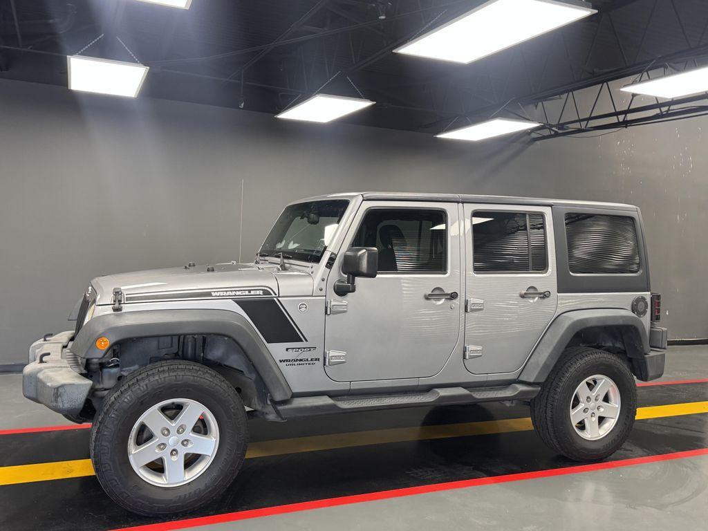 used 2014 Jeep Wrangler Unlimited car, priced at $10,999