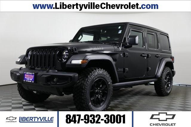 used 2021 Jeep Wrangler Unlimited car, priced at $37,913