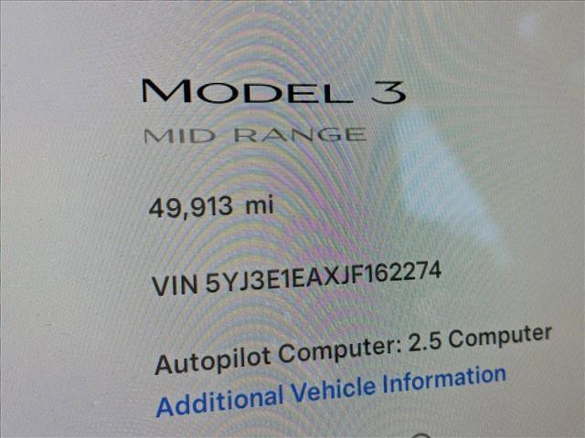 used 2018 Tesla Model 3 car, priced at $21,455