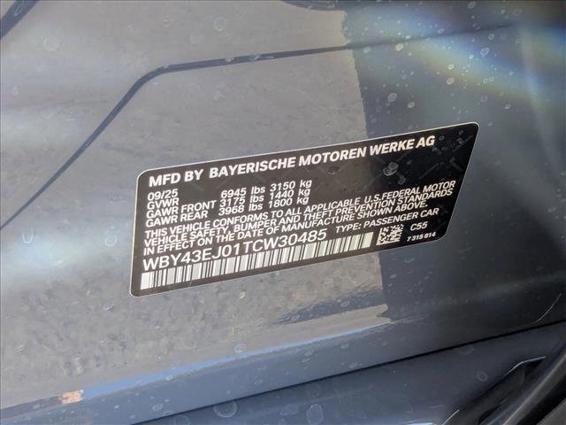 new 2026 BMW i7 car, priced at $117,275