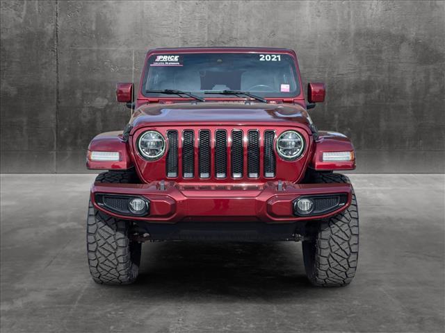 used 2021 Jeep Wrangler Unlimited car, priced at $34,955