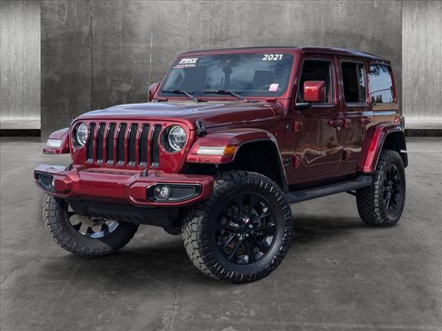 used 2021 Jeep Wrangler Unlimited car, priced at $34,955