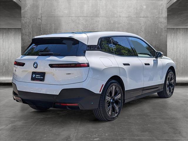 new 2025 BMW iX car, priced at $95,595