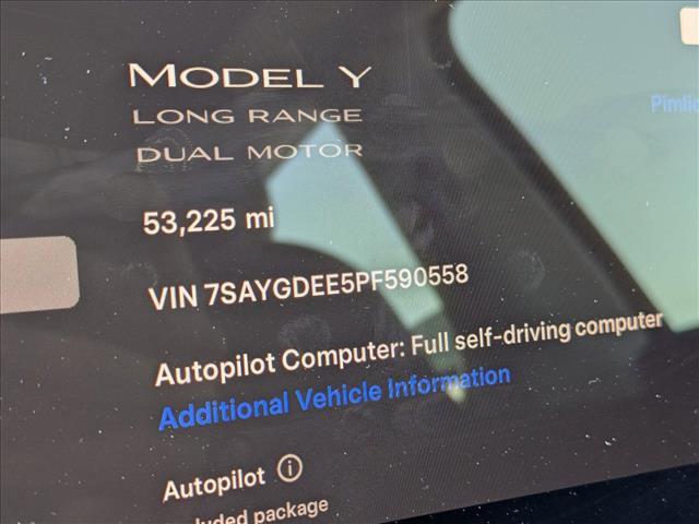 used 2023 Tesla Model Y car, priced at $31,955