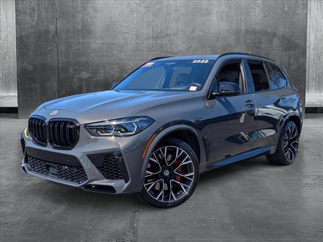 used 2022 BMW X5 M car, priced at $73,955
