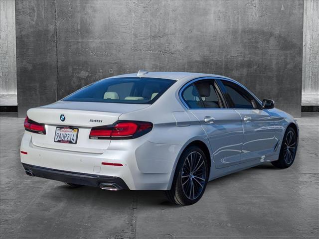 used 2022 BMW 540 car, priced at $38,455