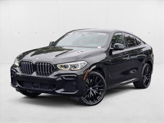 used 2022 BMW X6 car, priced at $54,755