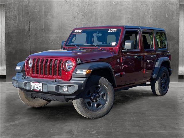 used 2021 Jeep Wrangler Unlimited car, priced at $32,955