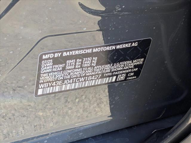 new 2026 BMW i7 car, priced at $118,655