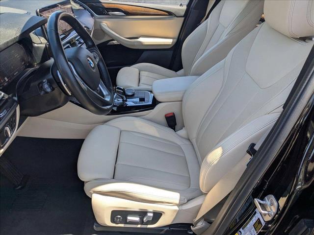 used 2022 BMW X3 car, priced at $34,955