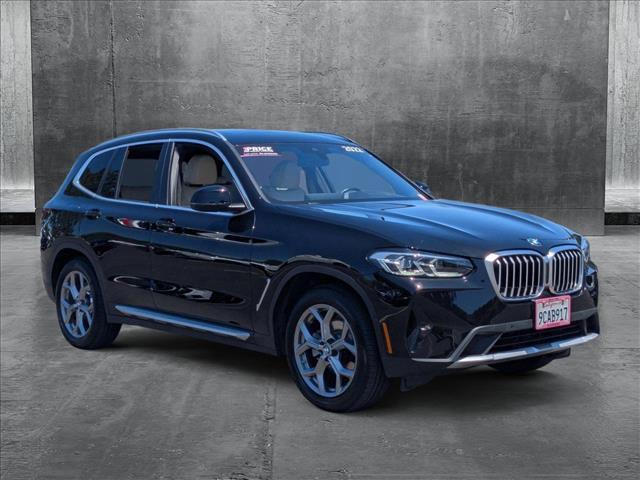 used 2022 BMW X3 car, priced at $34,955