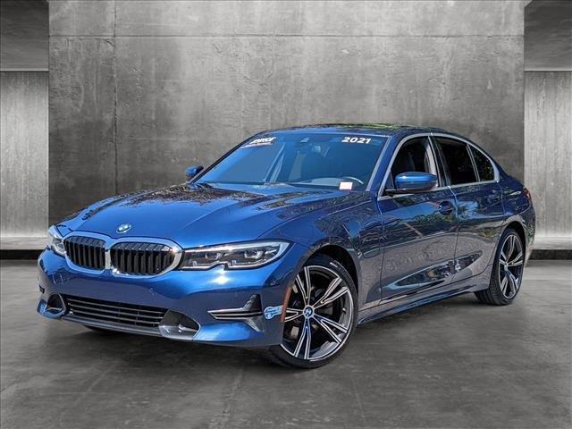 used 2021 BMW 330e car, priced at $27,955