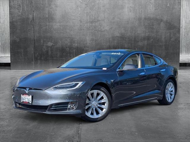 used 2018 Tesla Model S car, priced at $27,955
