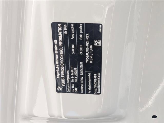 new 2026 BMW X3 car, priced at $56,845