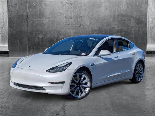 used 2018 Tesla Model 3 car, priced at $23,455