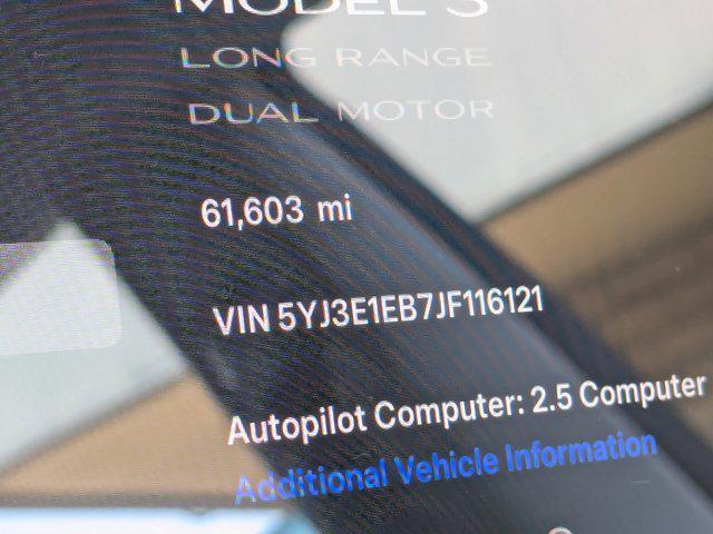 used 2018 Tesla Model 3 car, priced at $23,455