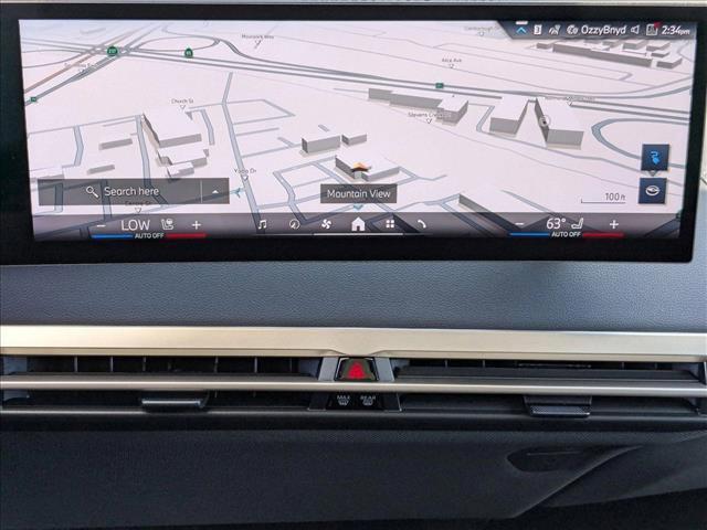 new 2025 BMW iX car, priced at $96,500