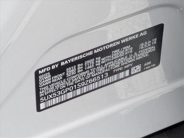 new 2025 BMW X3 car, priced at $56,130