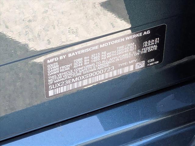 new 2025 BMW X7 car, priced at $94,185