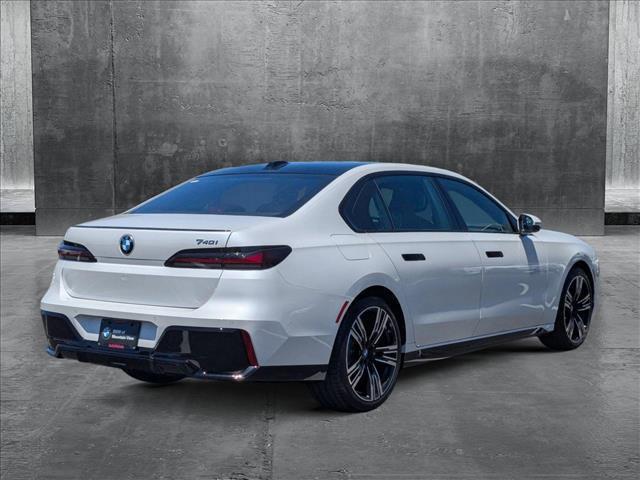 new 2025 BMW 740 car, priced at $104,945