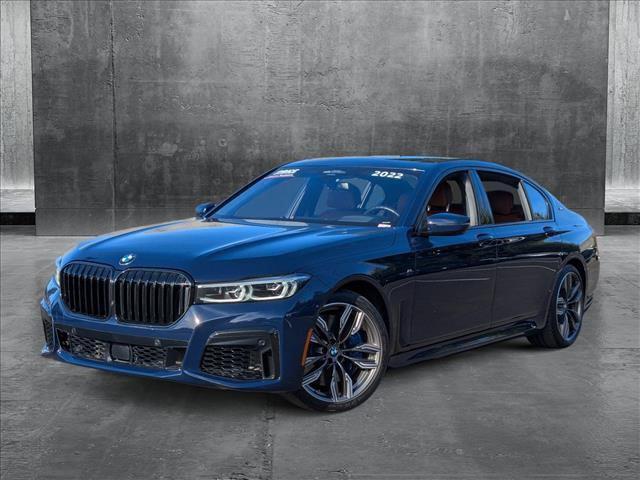 used 2022 BMW M760 car, priced at $66,955