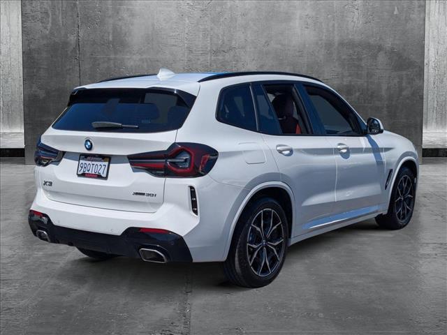 used 2022 BMW X3 car, priced at $34,995