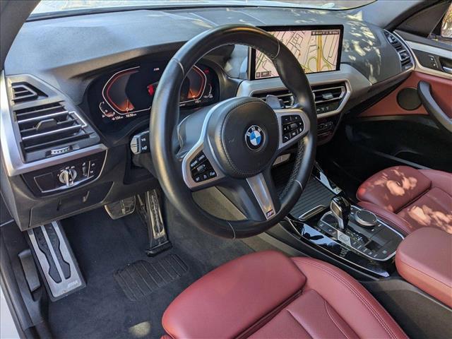 used 2022 BMW X3 car, priced at $34,995