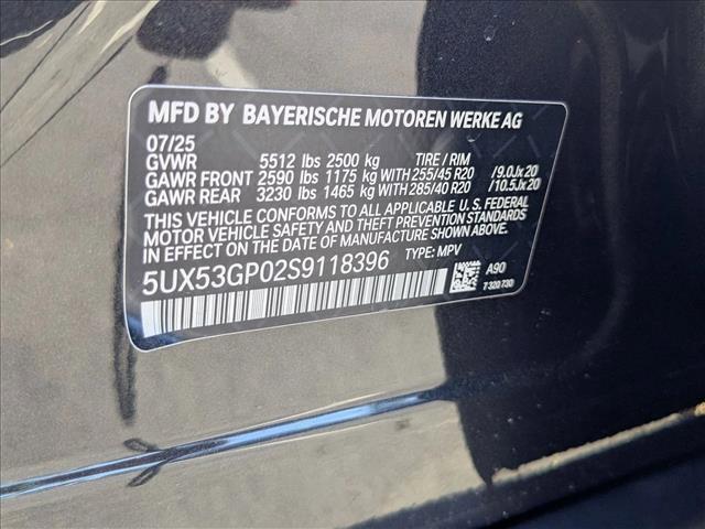 new 2025 BMW X3 car, priced at $56,660