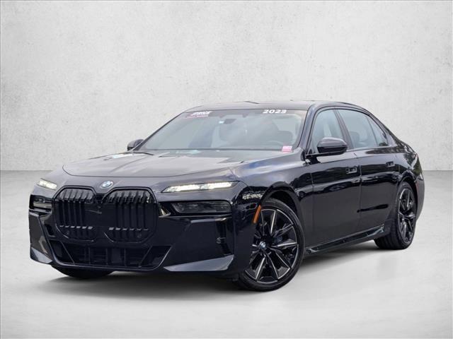 used 2023 BMW 740 car, priced at $63,455