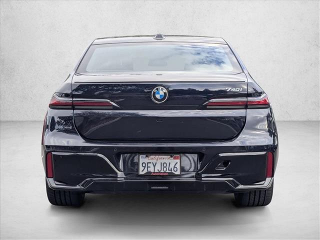 used 2023 BMW 740 car, priced at $63,455