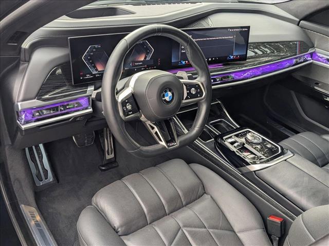 used 2023 BMW 740 car, priced at $63,455