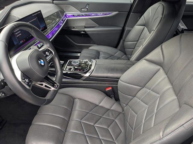 used 2023 BMW 740 car, priced at $63,455