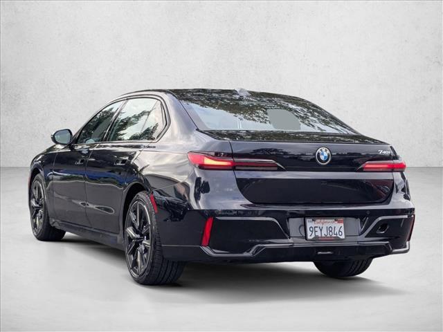 used 2023 BMW 740 car, priced at $63,455