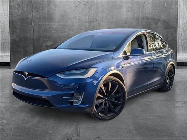 used 2018 Tesla Model X car, priced at $32,992