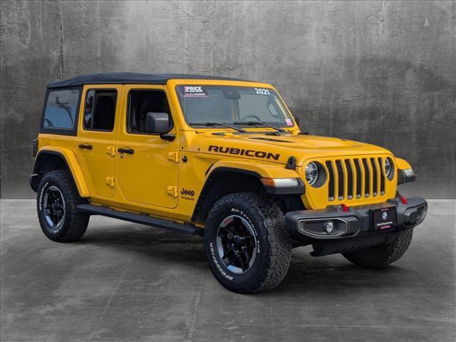 used 2021 Jeep Wrangler Unlimited car, priced at $40,955